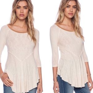 Free People Weekends layering top tunic